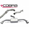AU26b Cobra Sport Audi TT (Mk2) 2.0 TFSI Quattro 2012> Turbo Back Package (Sports Cat / Non-Resonated)